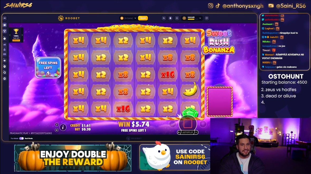 Sainirs6 Kick Stream